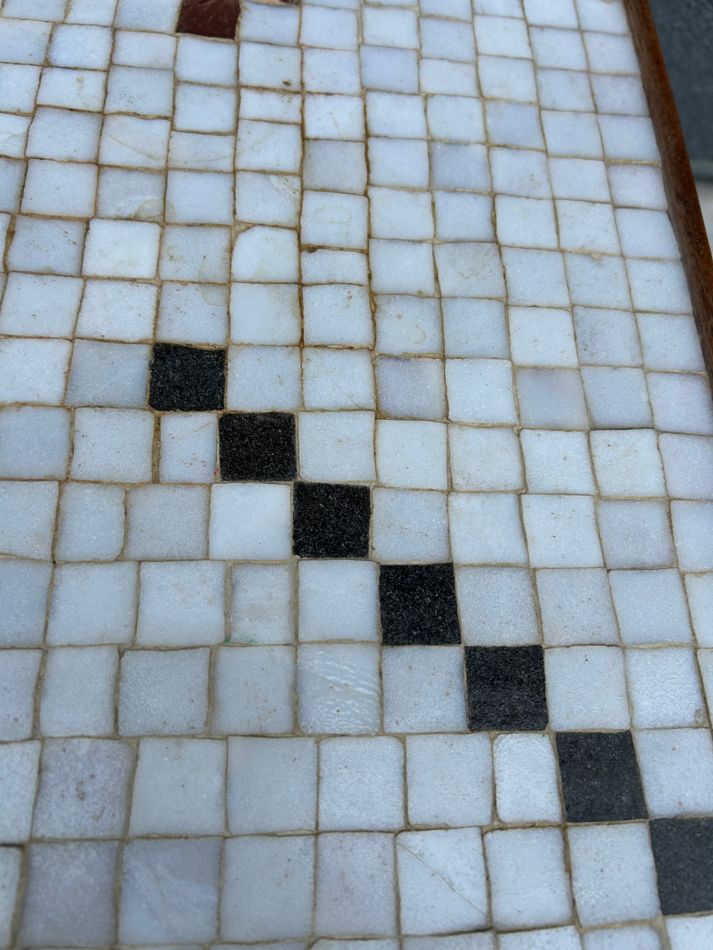 Mid Century Teak Tiled Coffee or Side Table