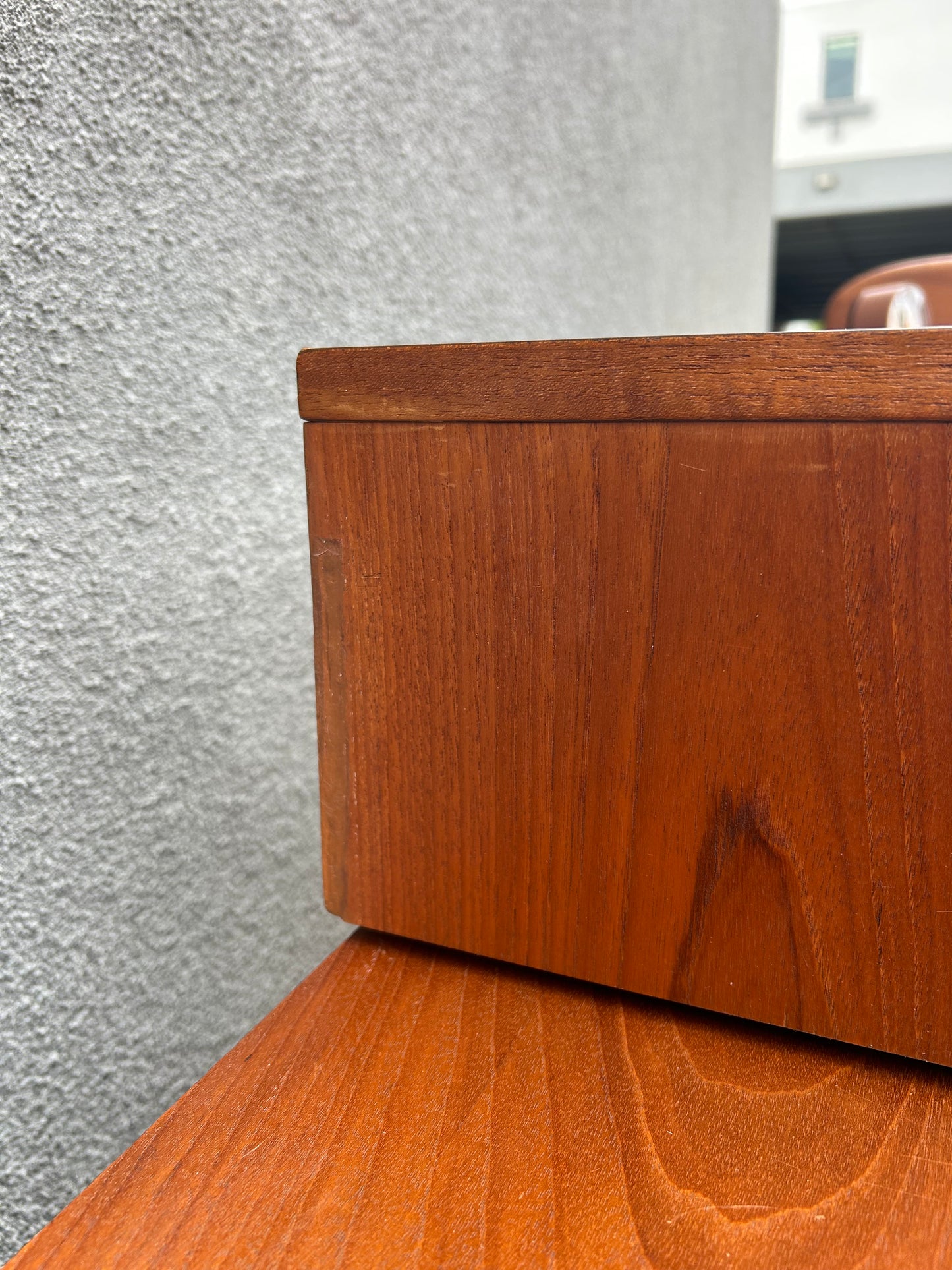 MCM Danish Teak Modular Credenza, Corner Desk or Media Console, Circa 1970s