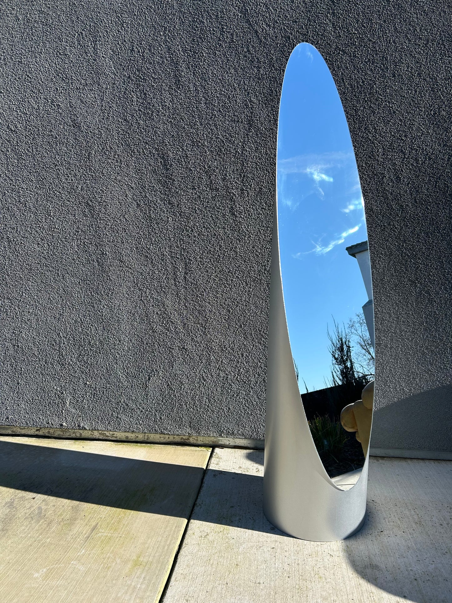 Postmodern Gaia Lipstick Mirror in the Style of Roger Lecal, Circa 1980s