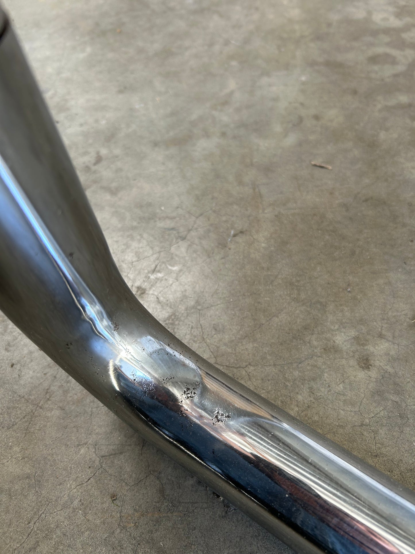 Chrome and Smoked Glass Vintage Coffee Table in the Style of Marcel Breuer, Circa 1970s
