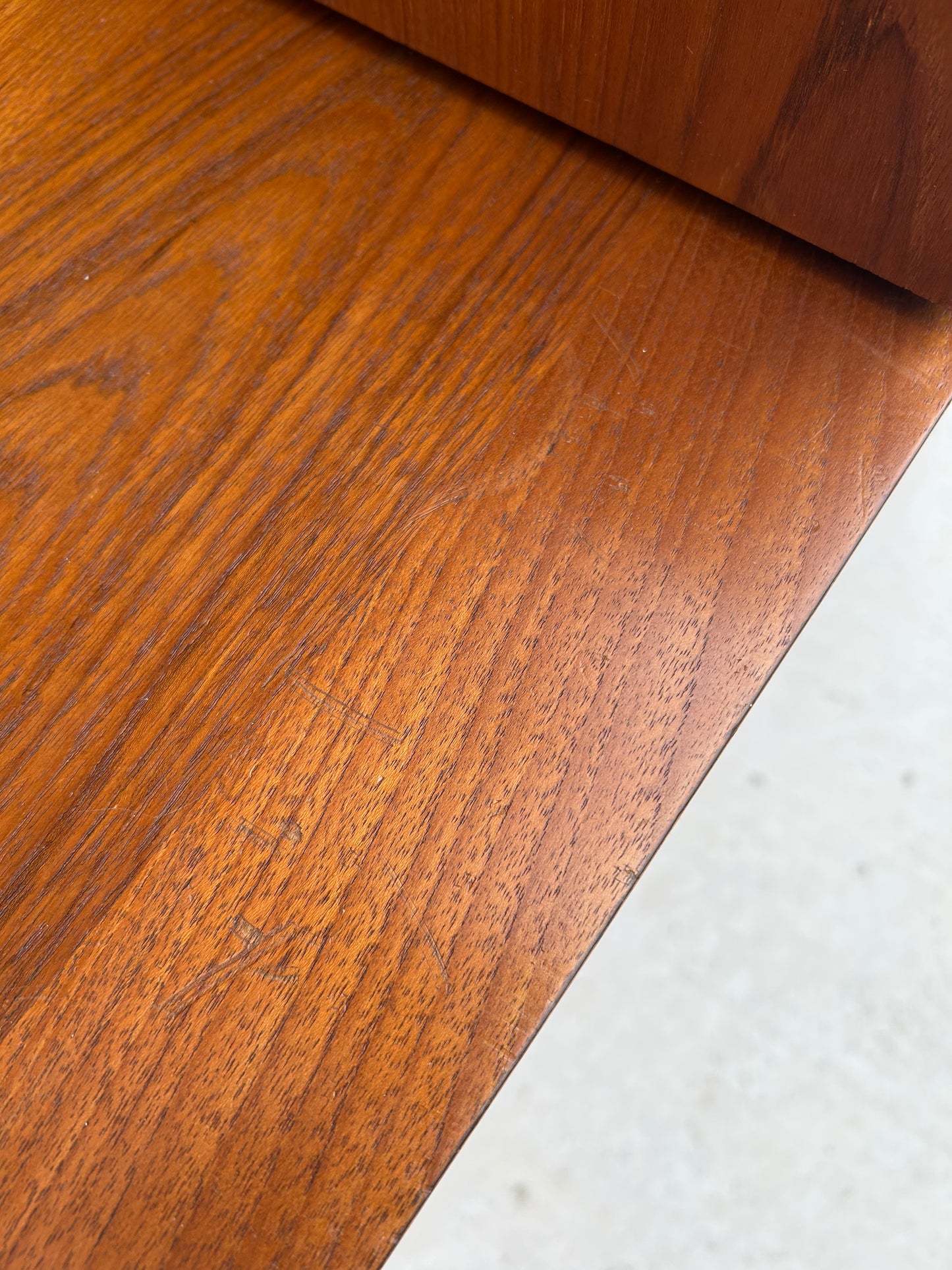 MCM Danish Teak Modular Credenza, Corner Desk or Media Console, Circa 1970s