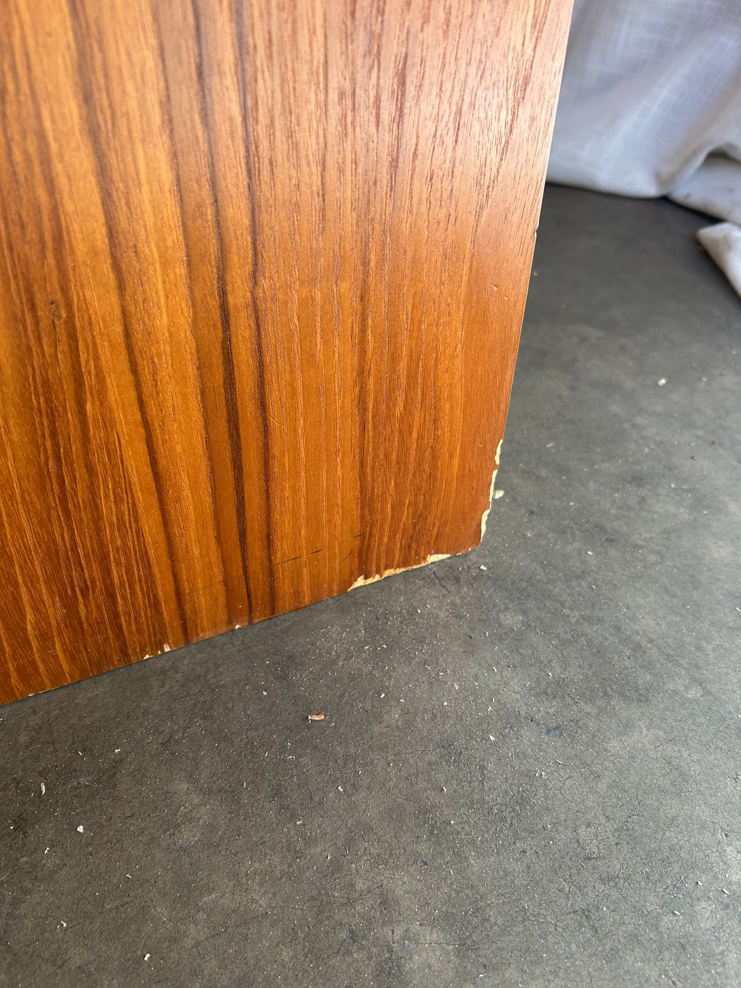 D-Scan Captain Line Scandinavian Modern Teak Credenza, Circa 1970s