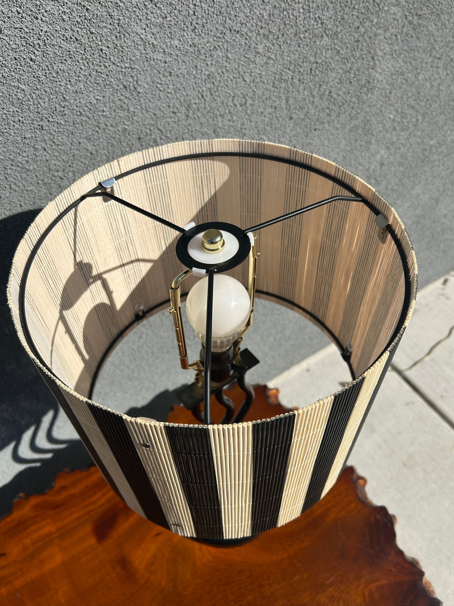 Post Modern Squiggle Table Lamp, Circa 1980s