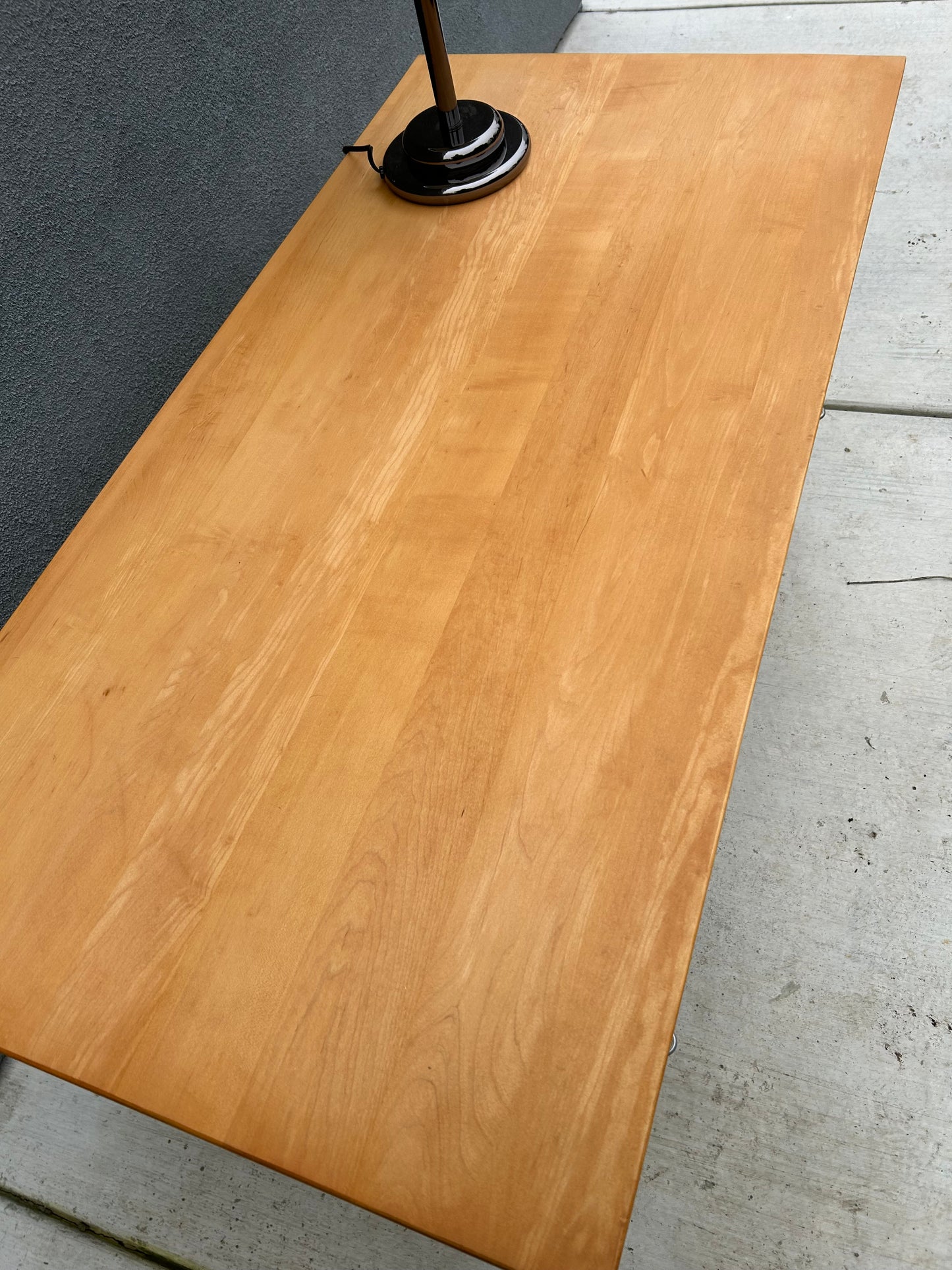 Paul McCobb for Winchendon Maple Double Pedestal Desk, Circa 1950s