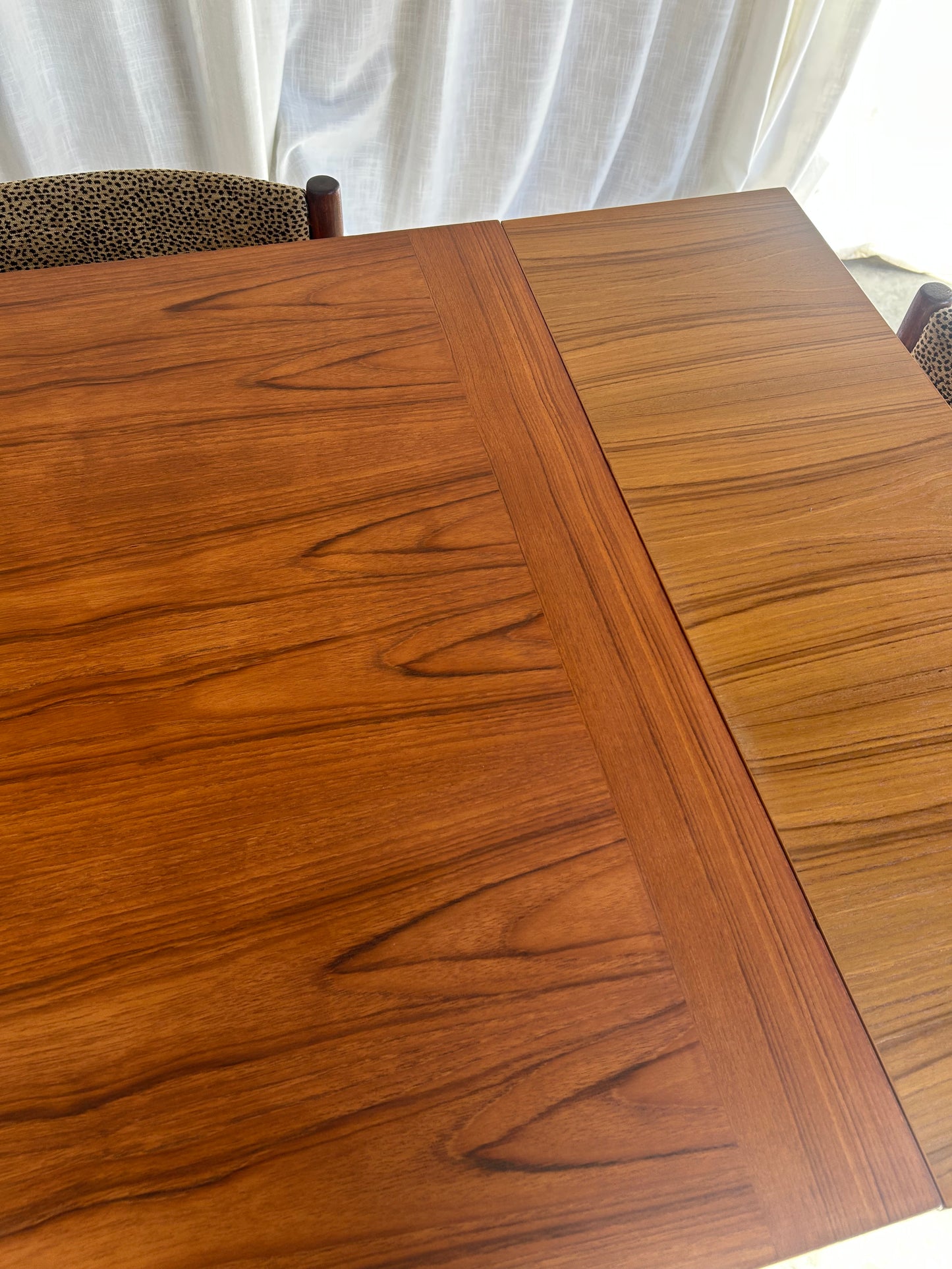 Vintage Danish Teak Extendable Dining Table