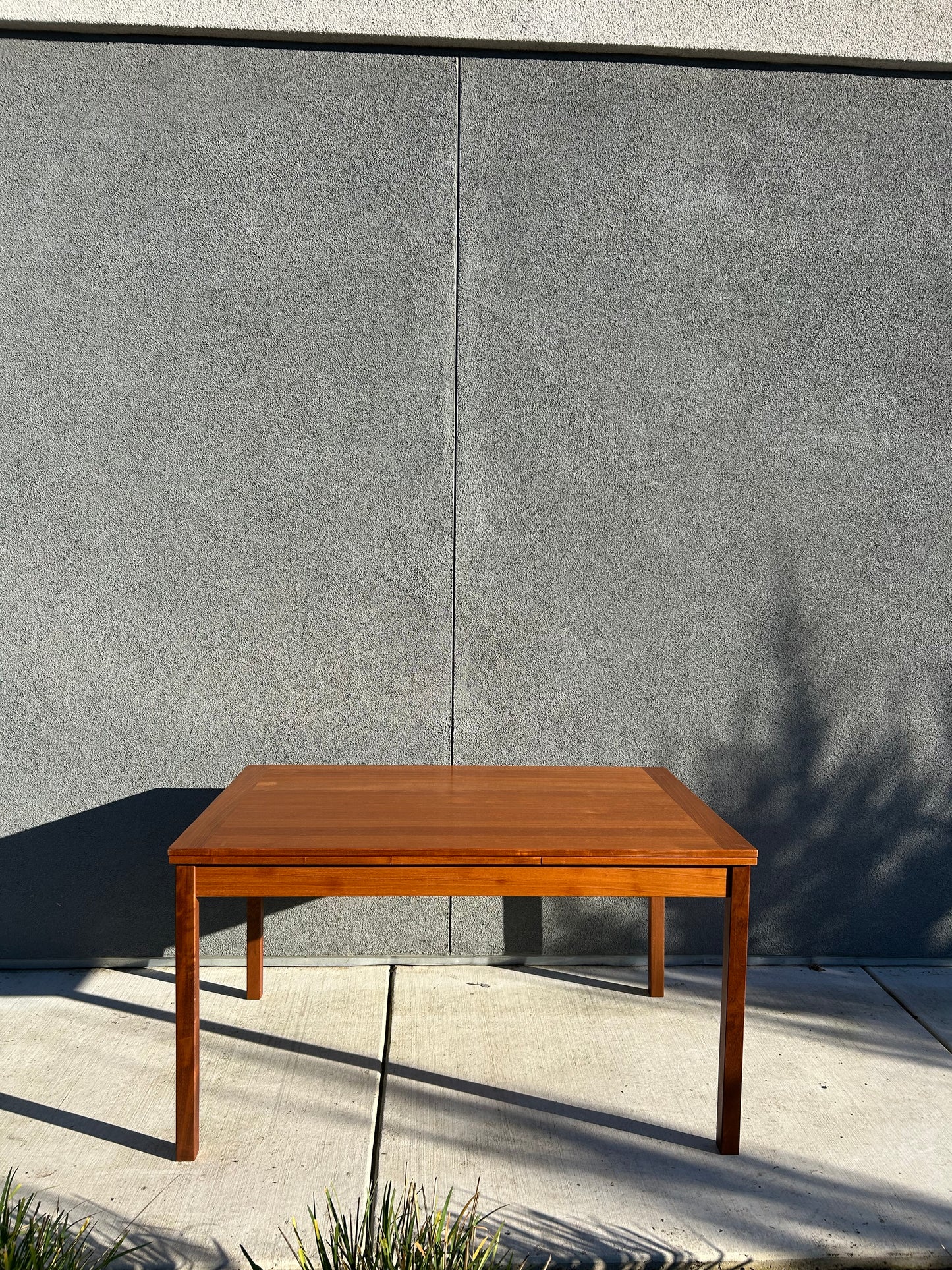 Danish Teak Expandable Dining Table By Ansager Mobler, Circa 1960s