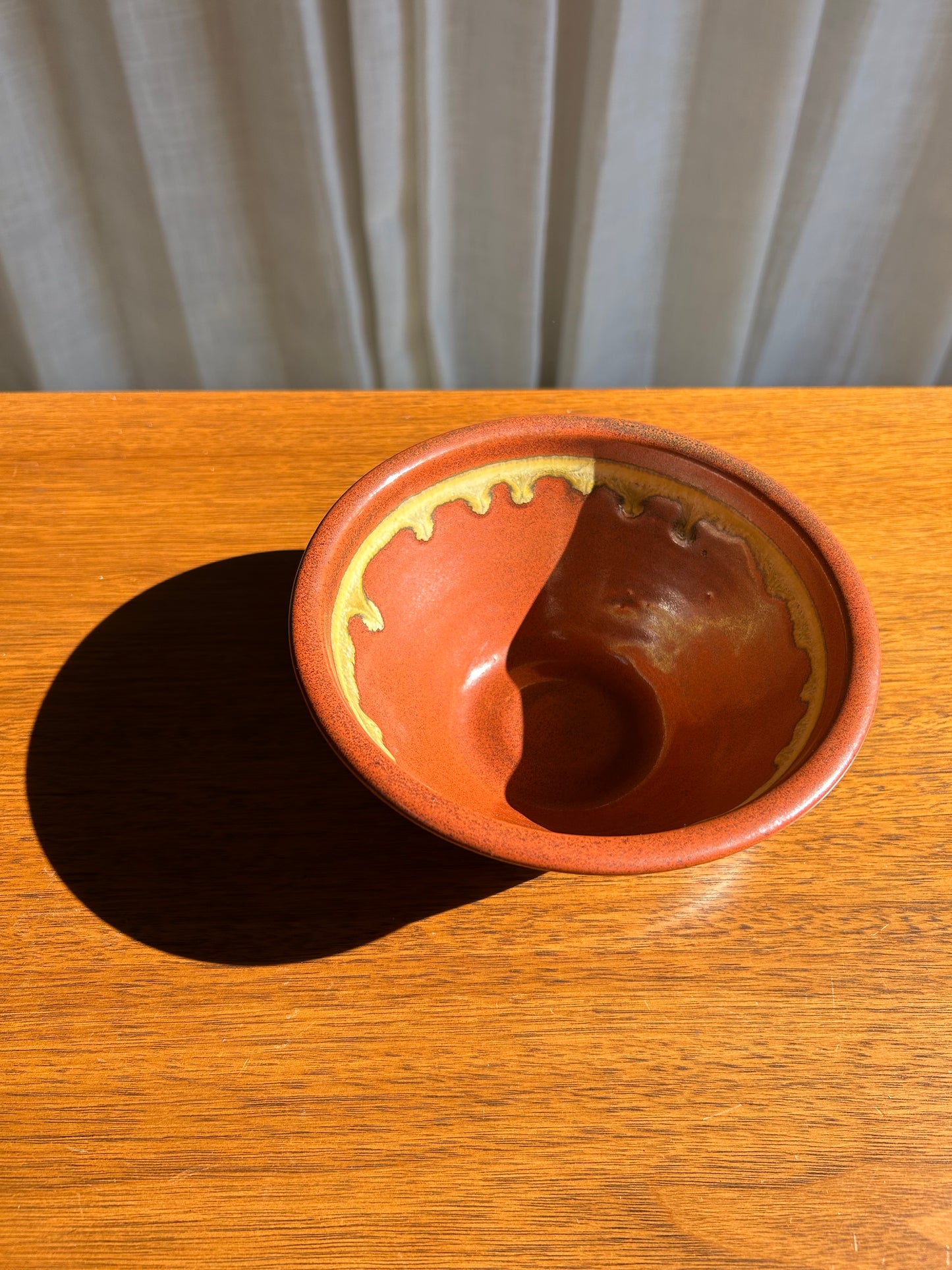 Handmade Abstract Metal Zig Zag Plant Stand or Bowl Pedestal, Bowl Included