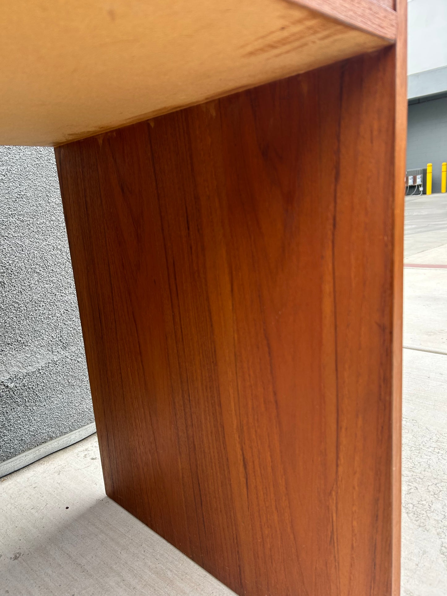 MCM Danish Teak Modular Credenza, Corner Desk or Media Console, Circa 1970s