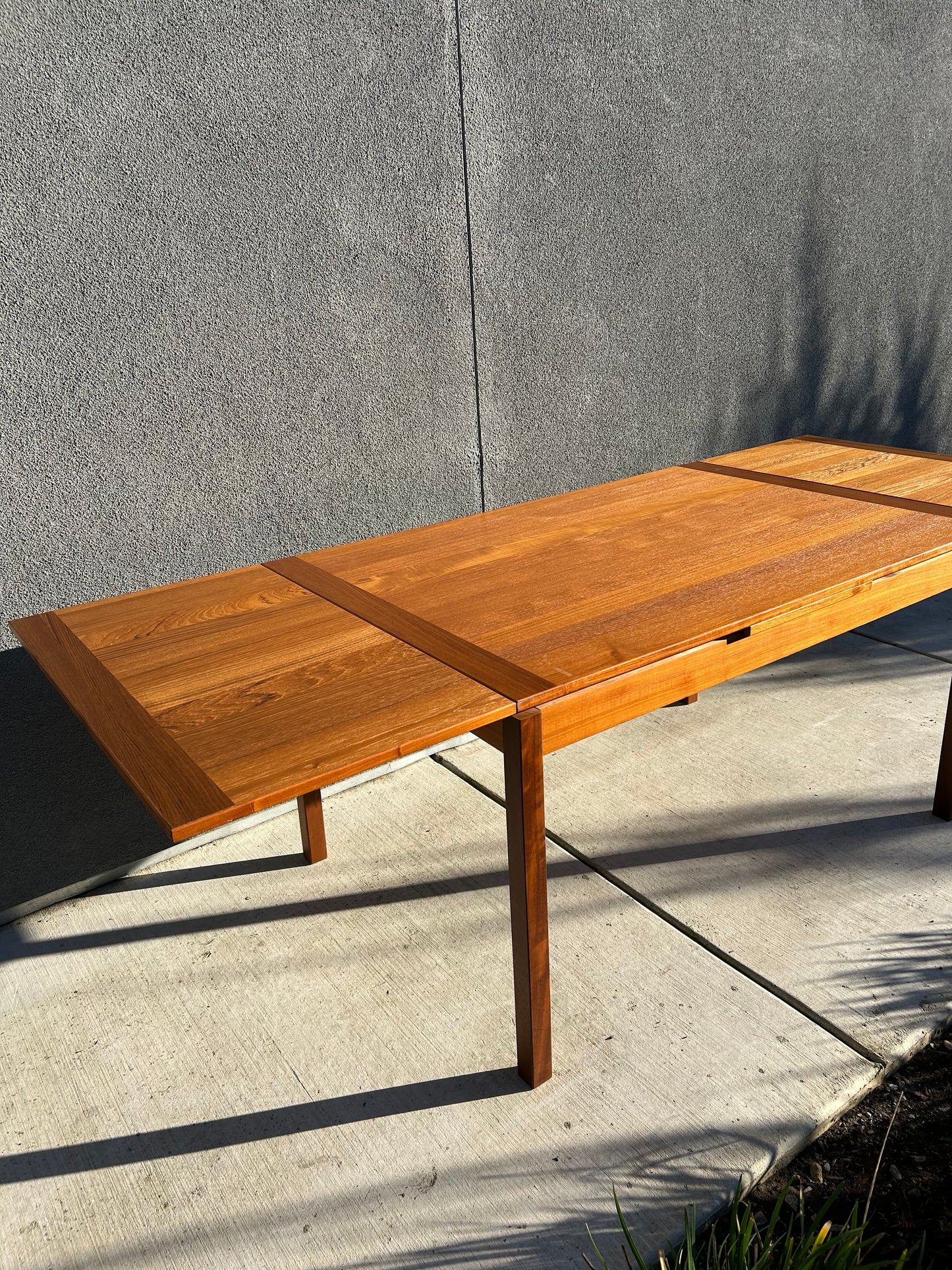 Danish Teak Expandable Dining Table By Ansager Mobler, Circa 1960s