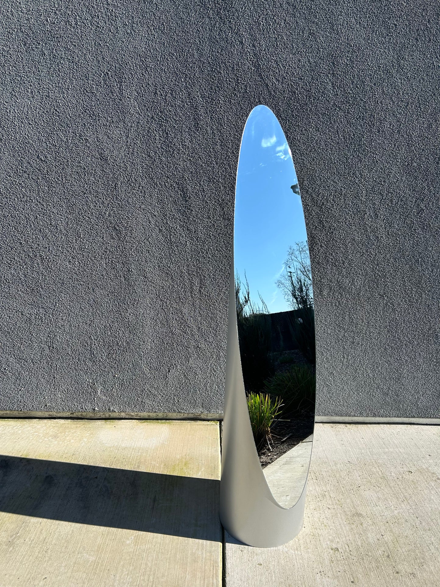 Postmodern Gaia Lipstick Mirror in the Style of Roger Lecal, Circa 1980s