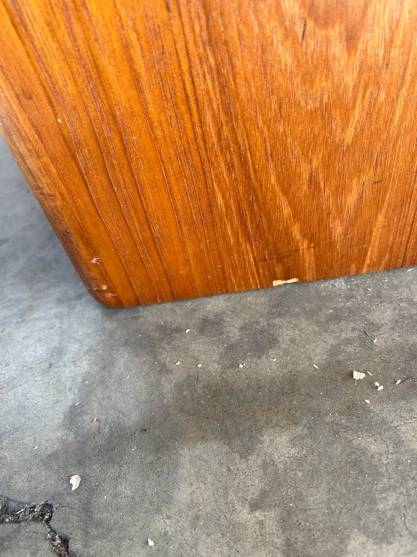 D-Scan Captain Line Scandinavian Modern Teak Credenza, Circa 1970s