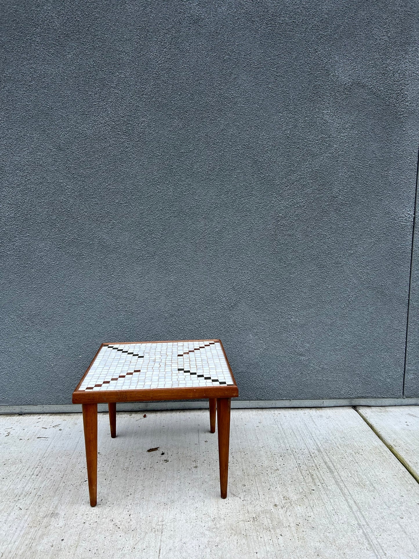Mid Century Teak Tiled Coffee or Side Table