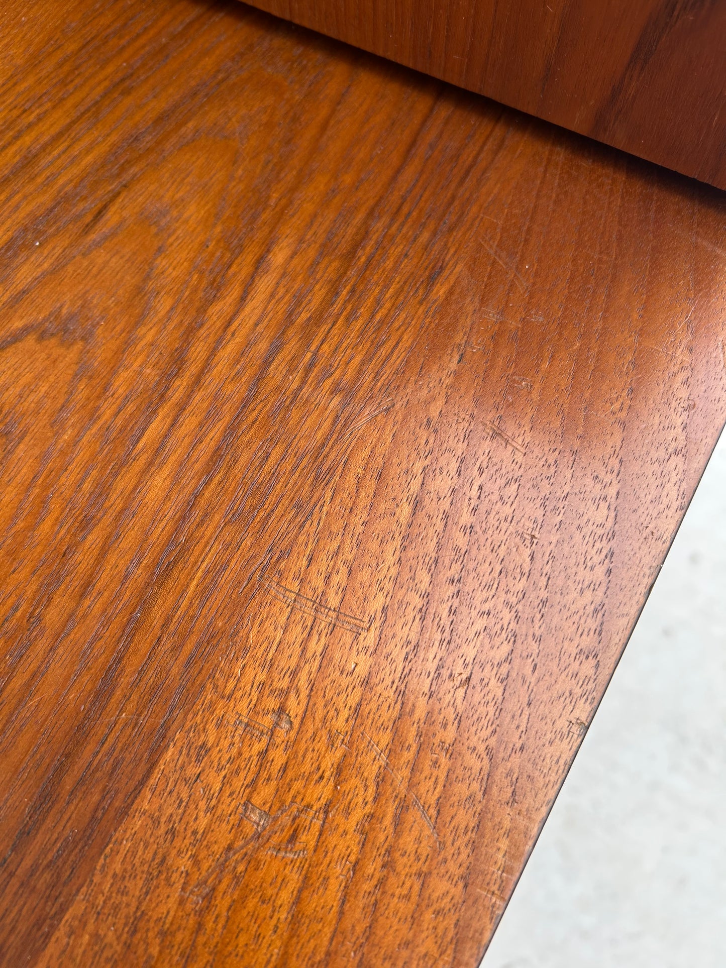 MCM Danish Teak Modular Credenza, Corner Desk or Media Console, Circa 1970s