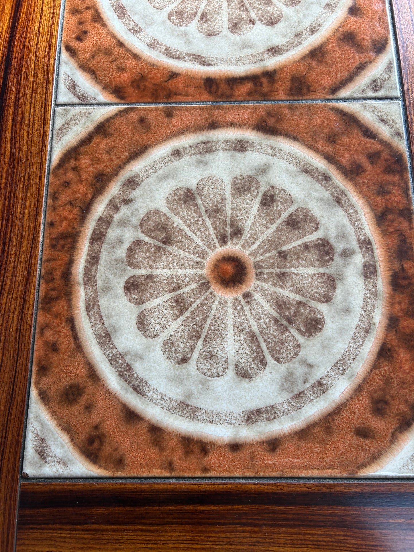 MCM Rosewood Ox Art Dining Table and 7 Chairs, Circa 1970s, Designed by Poul H Poulsen for Gangsø Mobler