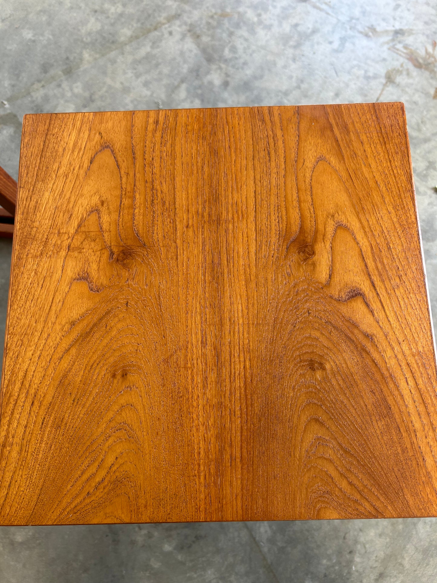 Mid-Century Set of 3 Teak Nesting Tables