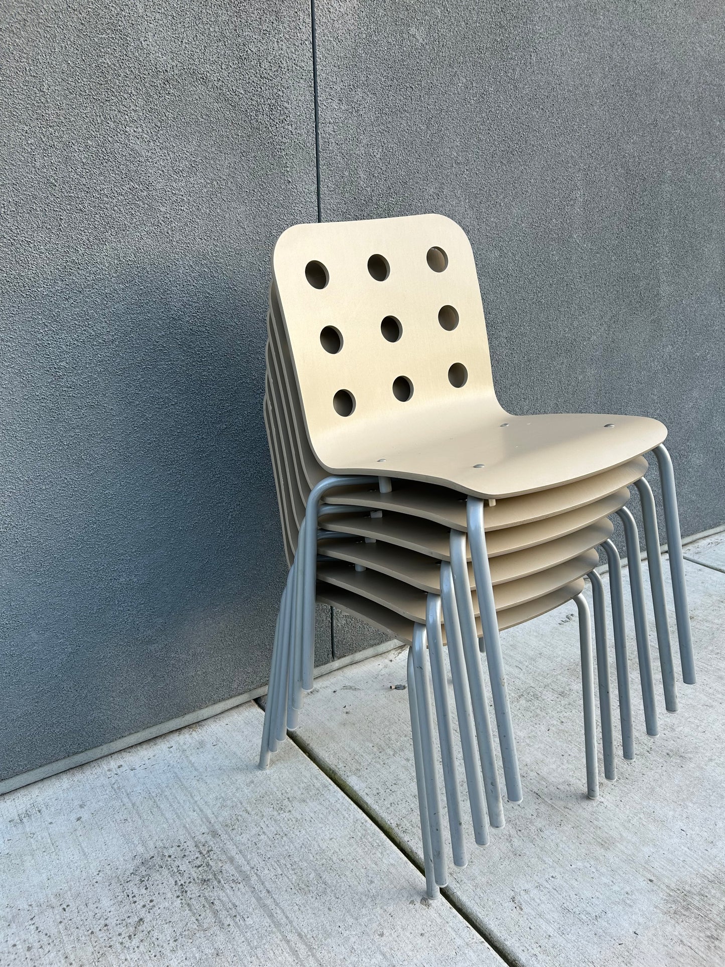 7 Vintage IKEA Jules Chairs, Circa 1999 - Priced Individually