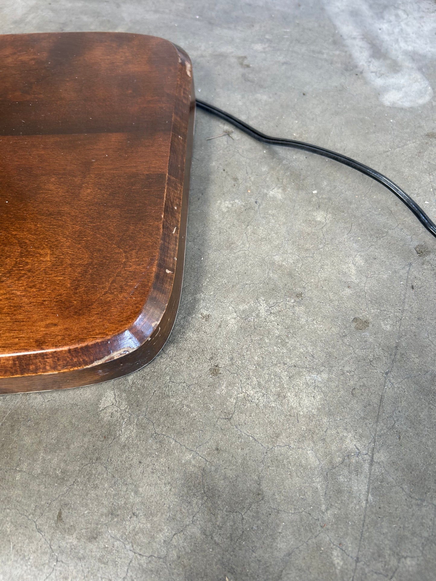 Mid Century Modern Floor Lamp w/ Side Table, Circa 1960’s